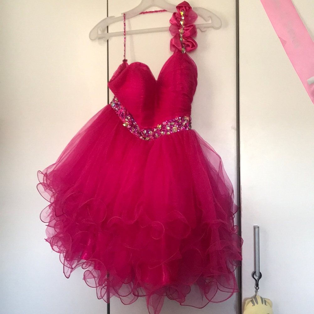 Pink dress